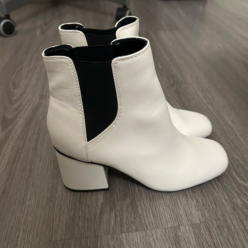 Elegant White Ankle Boots from DSW